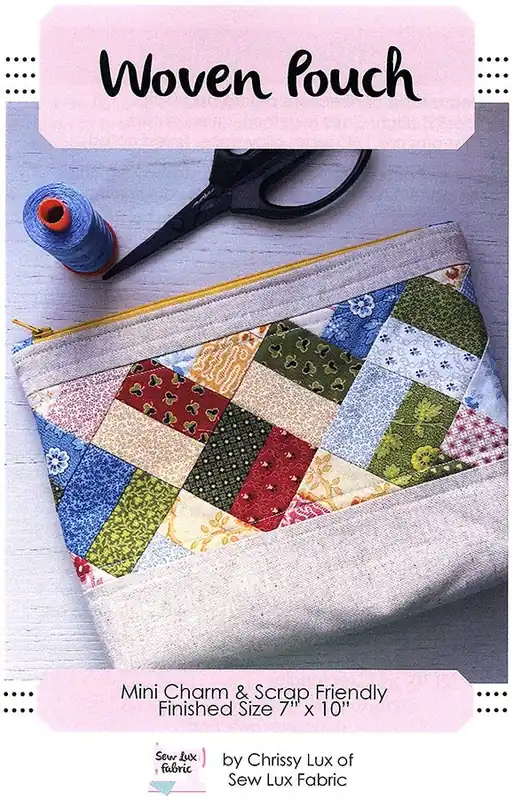 Latest Woven Pouch Sewing Pattern | Sew Lux Fabric #SLF-1904