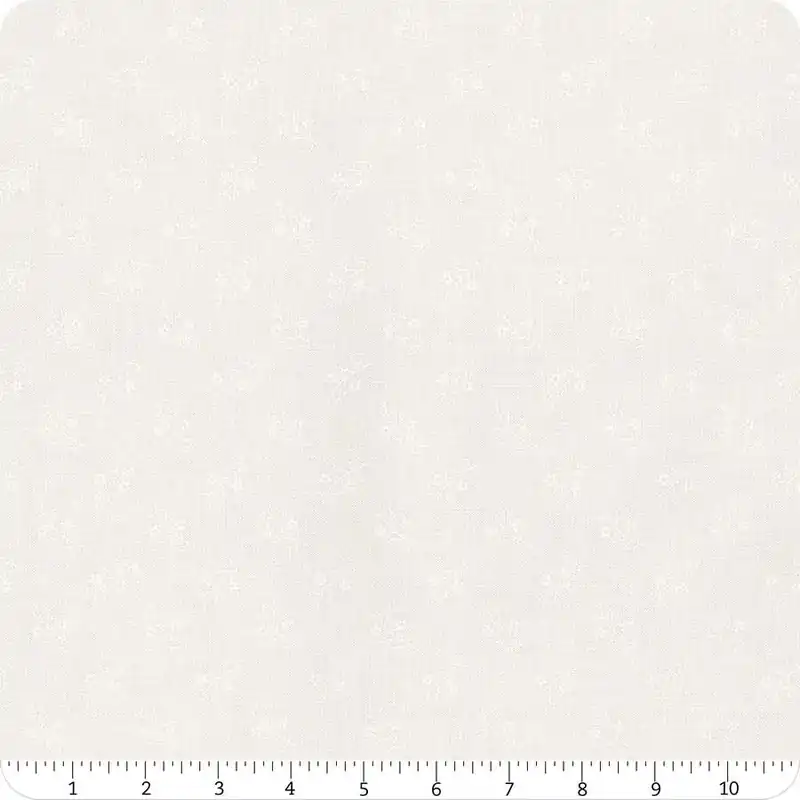 Editor’s Pick Itty Bitty Background Gatherings Off White White Blooming Branches Yardage | SKU# 49289-11