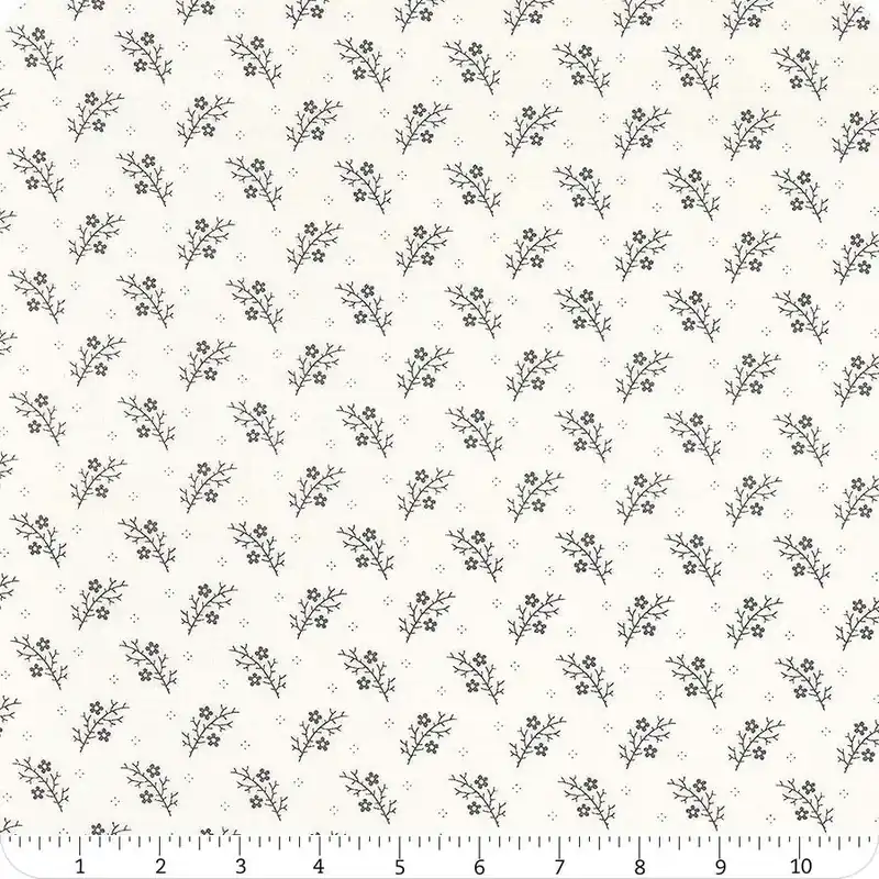 Last Chance Itty Bitty Background Gatherings Grey Blooming Branches Yardage | SKU# 49289-13