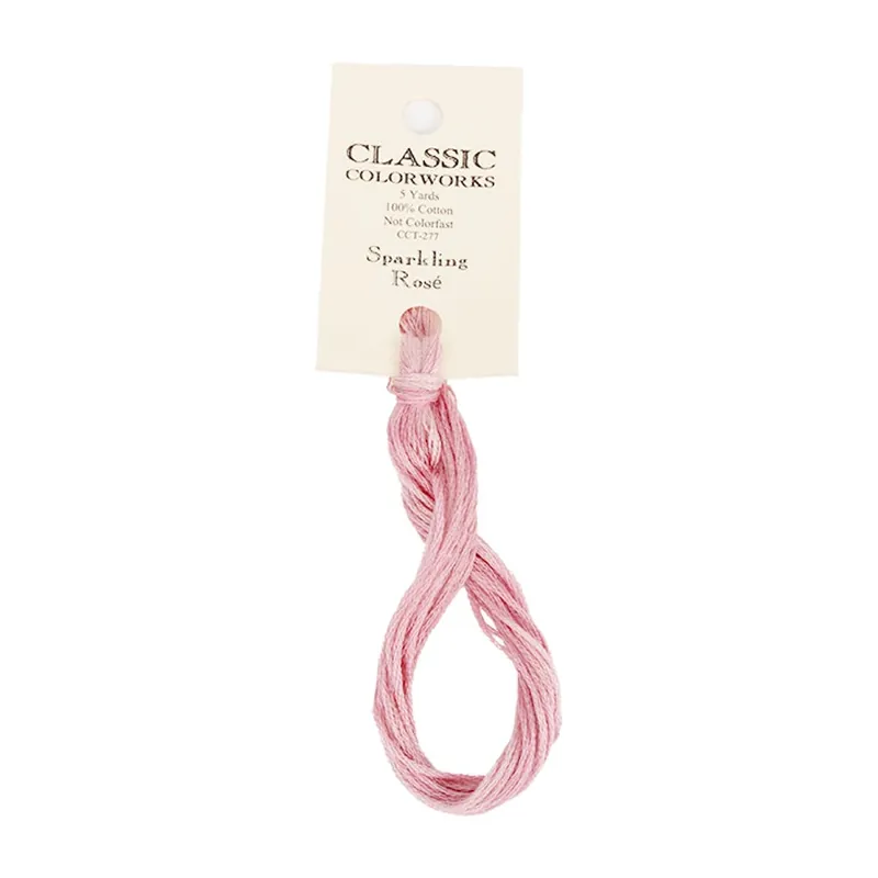 Best Choice Sparkling Rosé Classic Colorworks 6 Strand Hand-Dyed Embroidery Floss | Classic Colorworks #CCT-277