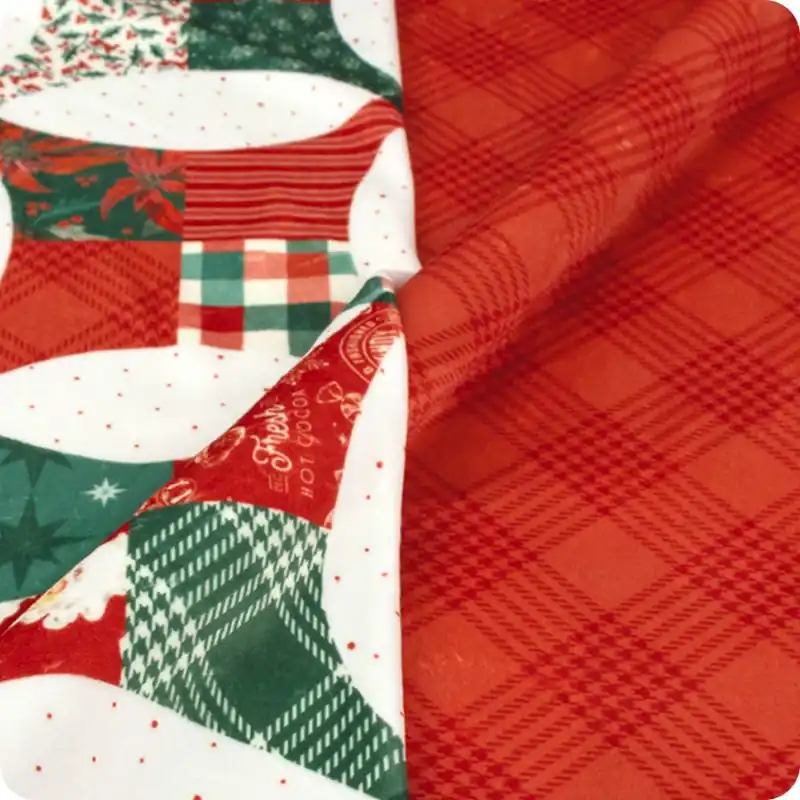 Trusted Brand Double Lush Velvet Merry Little Christmas Double-sided Yardage | SKU# LV-16801