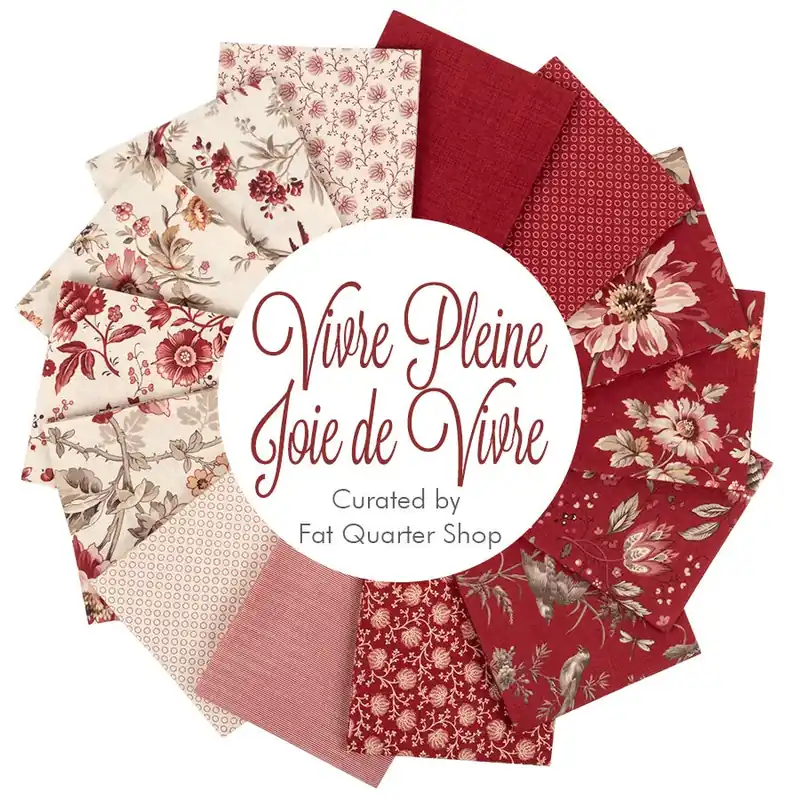 Vivre Pleine Joie de Vivre Fat Quarter Bundle | Curated by Fat Quarter Shop Affordable