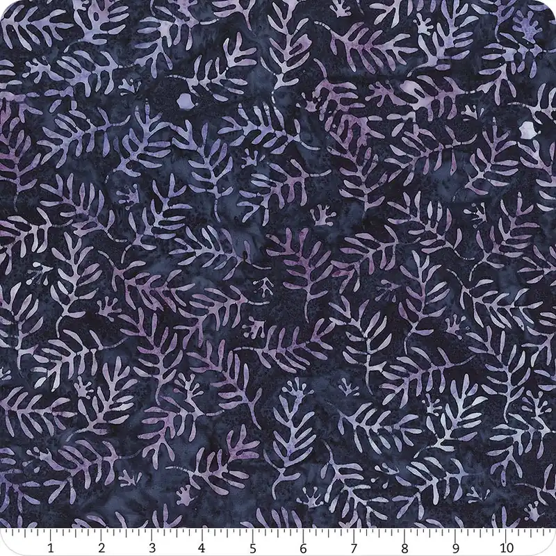Direct From Manufacturer Shadow Blooms Batiks Ocean Vines and Sprigs Yardage | SKU# 712411580