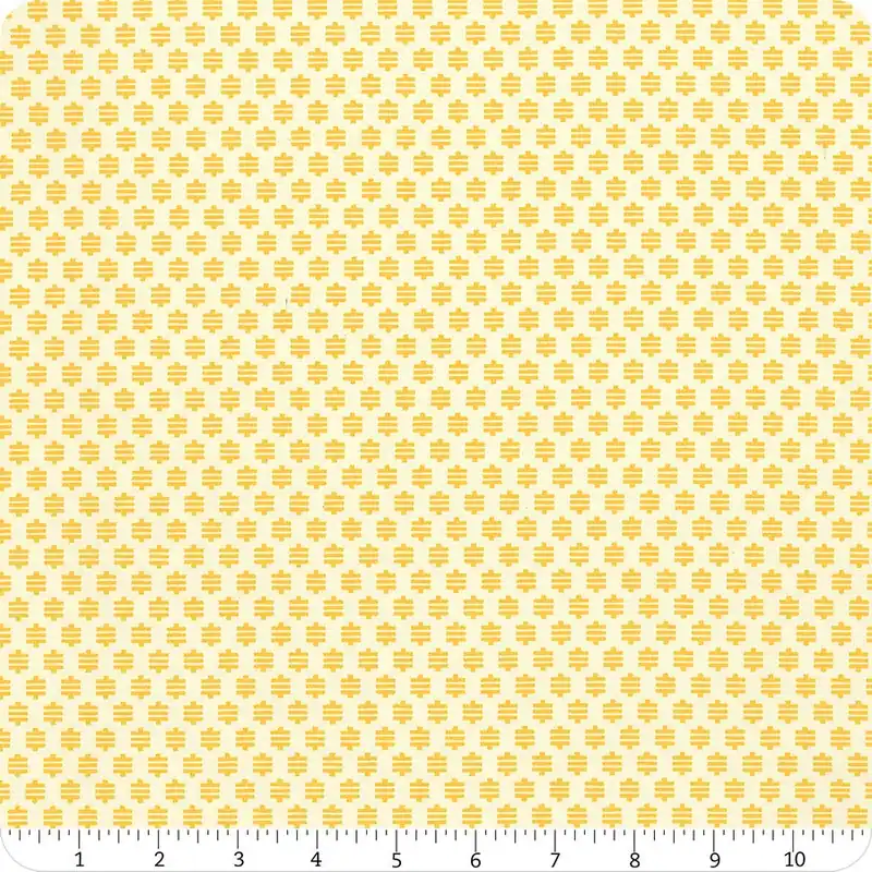 Worldwide Shipping Potager Bobbin Honey Yardage | SKU# PTG-33402