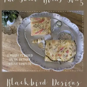 Mega Sale The Sweet Birds Sing Cross Stitch Booklet | Blackbird Designs