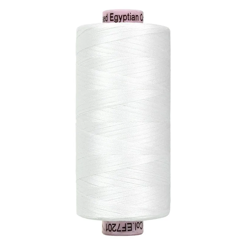 60wt Riley White Confetti Cotton 100% Cotton Thread | Wonderfil for Riley Blake Designs #RBTH-49542 Special Discount