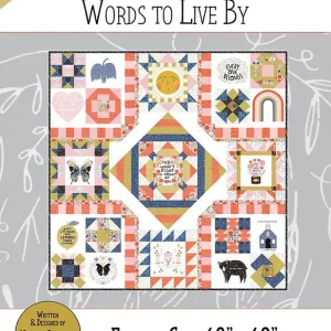 Words to Live By Downloadable PDF Quilt Pattern | Gingiber Trending