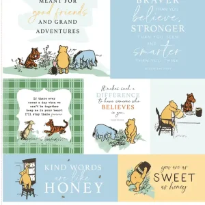 Winnie the Pooh Quilt Panel | SKU# P17006-PANEL Instant Buy