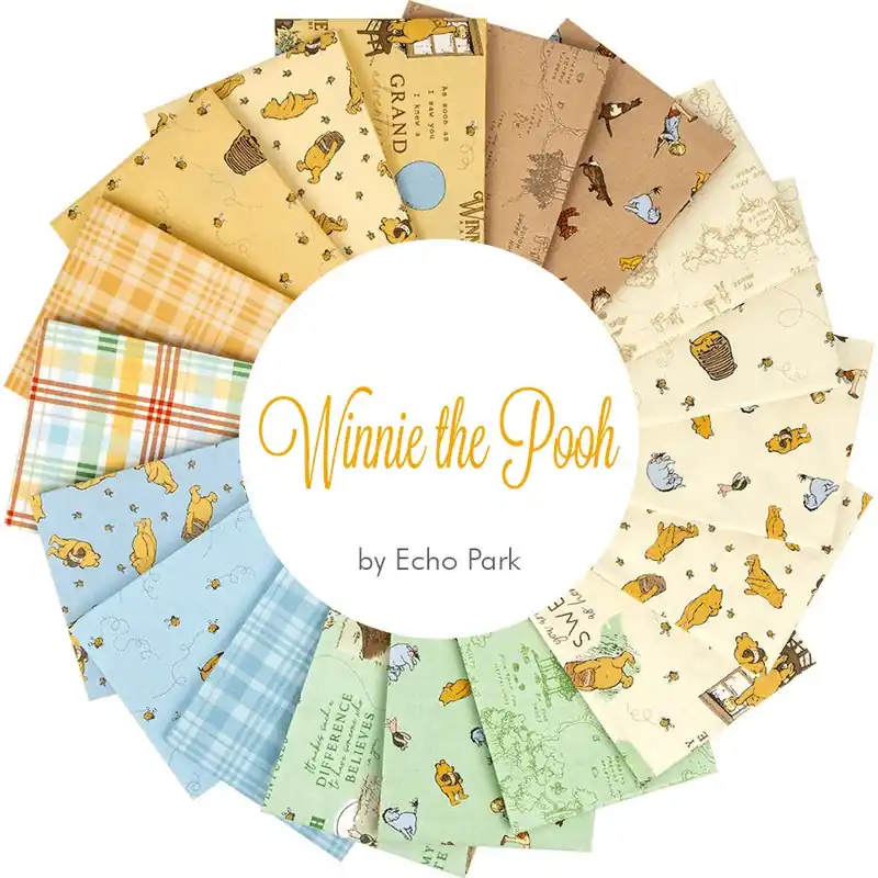 Winnie the Pooh Fat Quarter Bundle | Echo Park for Riley Blake Designs Secure Checkout