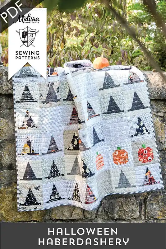 Bulk Order Halloween Haberdashery Downloadable PDF Quilt Pattern | Melissa Mortenson