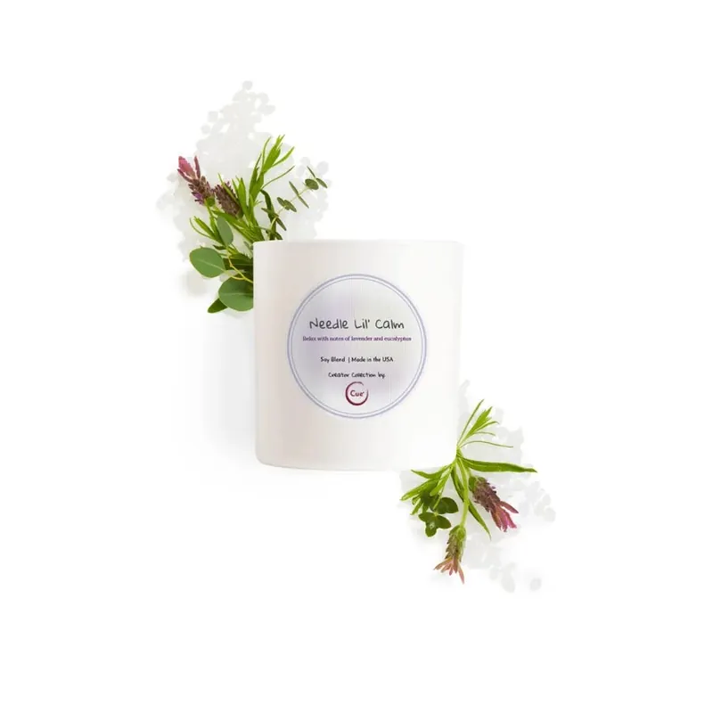 7.5oz Needle Lil' Calm Candle | Creator Collection by Cue Editor’s Pick