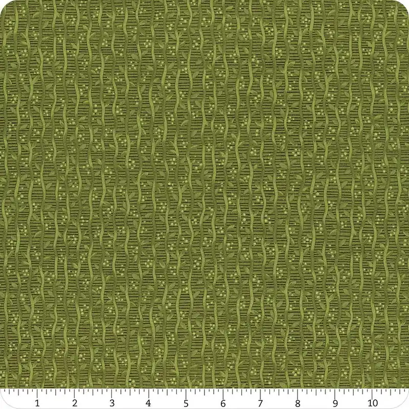 Autumn Breeze Green Harvest Stripe Yardage | SKU# 17152-40 Limited Time