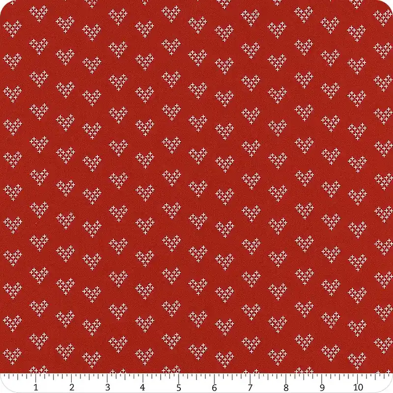 Threads Red Love Yardage | SKU# 55687-23 Bulk Order