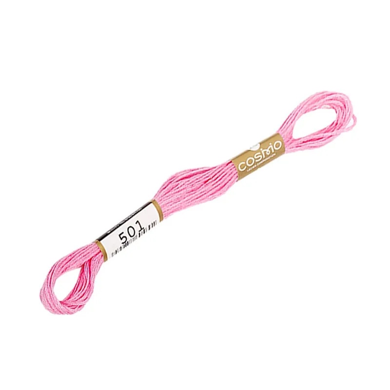Cosmo Color 501 Cross Stitch and Embroidery Floss | Lecien #2512-501 Price Drop