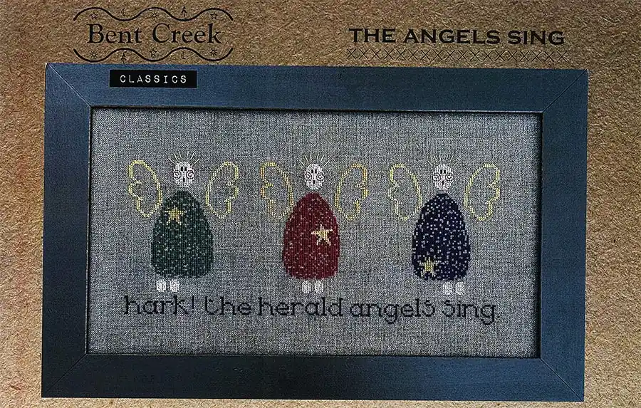 While Supplies Last The Angels Sing Bent Creek Classics Cross Stitch Pattern | Bent Creek