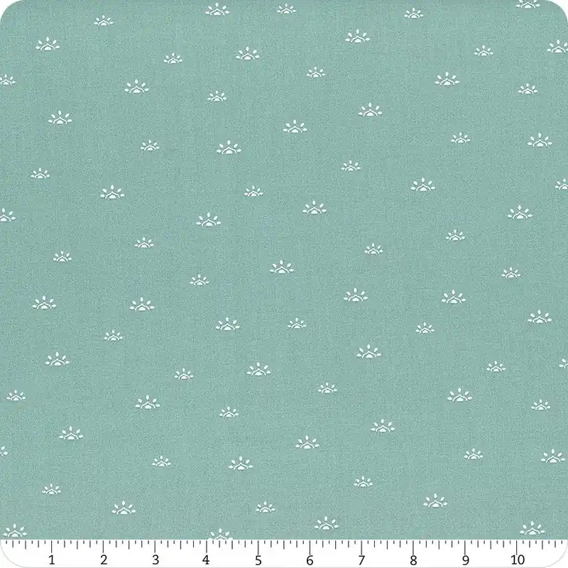 Winged Medley Teal Woodblock Yardage | SKU# C15915-TEAL Handmade