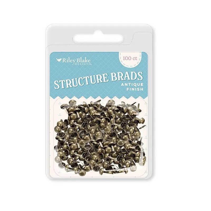 Hot Picks Antique Finish Structure Brads | Riley Blake Designs #ST-42729