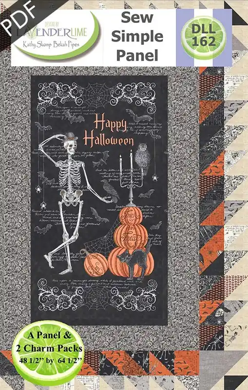 Sew Simple Panel Downloadable PDF Quilt Pattern | Designs by Lavender Lime Order Now