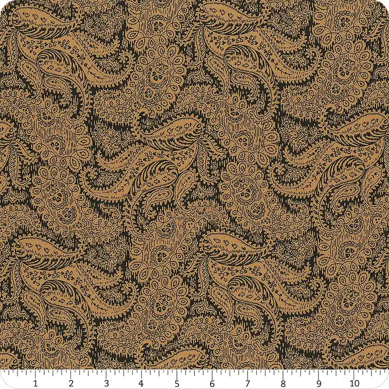 In Demand Carolina Black Broad Damask Yardage | SKU# 5312-K