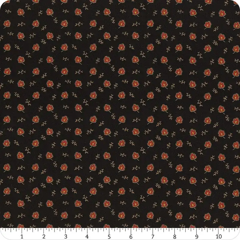 Carolina Black Acorn Leaf Yardage | SKU# 5316-K Budget