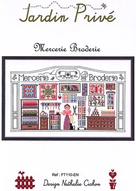 Deal Mercerie Broderie Cross Stitch Pattern | Jardin Prive