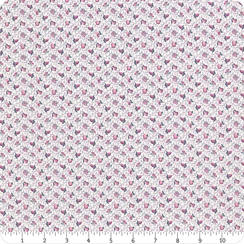 Louisa Light Periwinkle Fruit Digitally Printed Yardage | SKU# Y4412-84 Super Sale