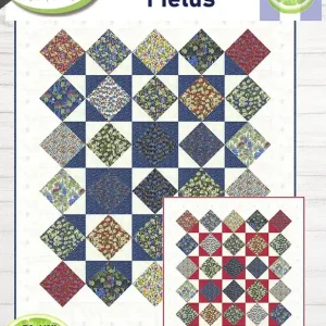 Wildflower Fields Downloadable PDF Quilt Pattern | Designs by Lavender Lime Exclusive Offer
