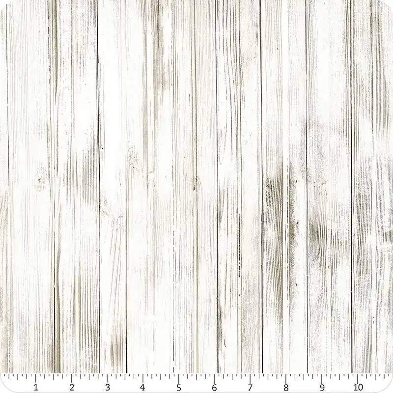 Editor’s Pick Farmhouse Americana Ecru Wooden Planks Yardage | SKU# FAME5764-E