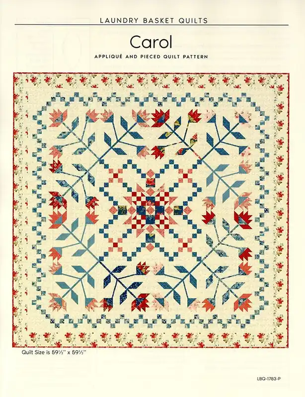 Free Delivery Carol Quilt Pattern | Laundry Basket Quilts #LBQ-1783-P
