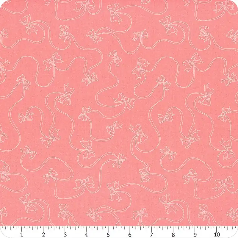 Best Seller Star Spangled Beauty Pink Bows Yardage | SKU# MAS10844-P