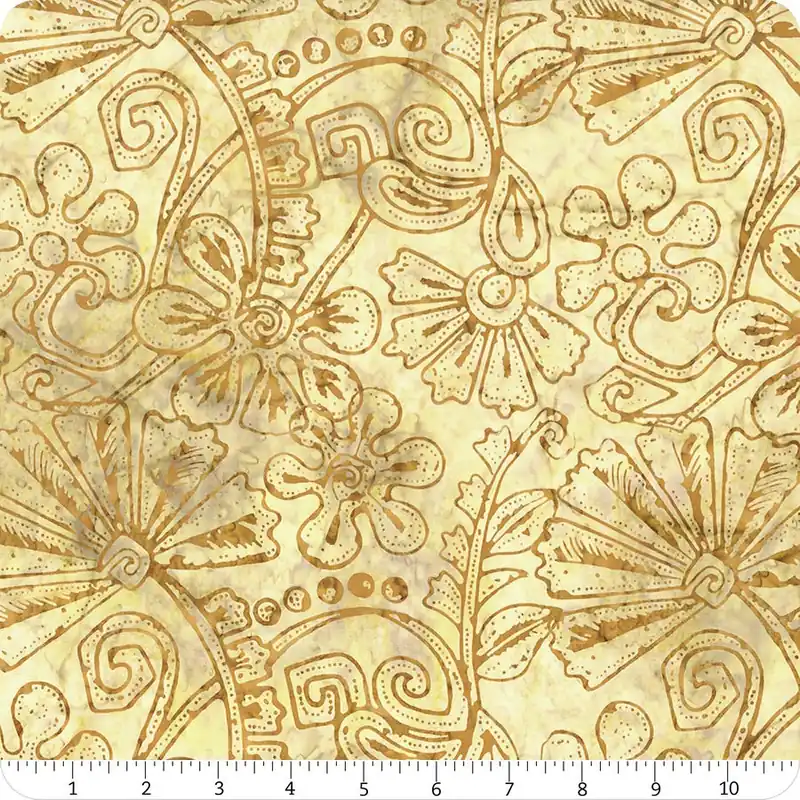 Boho Spirit Batiks Limestone Boho Floral Yardage | SKU# 83340-70 Crafted
