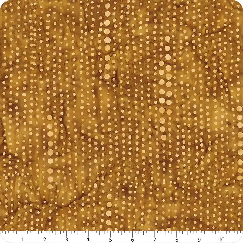 Boho Spirit Batiks Cinnamon Line Dot Yardage | SKU# 83343-35 Wholesale
