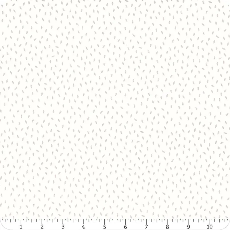 Mixed Bag of Bonbons Grey on White Loose Leaves Yardage | SKU# 18255-11 Limited Time