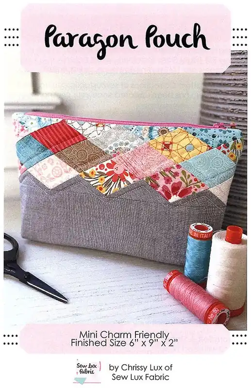 Paragon Pouch Sewing Pattern | Sew Lux Fabric #SLF-2501 Time-Limited