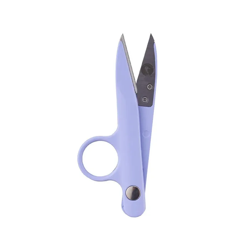 Seasonal Sale 4.3" Arctic Blue Serrated Thread Clipper | MetalGoose #MGTCA02