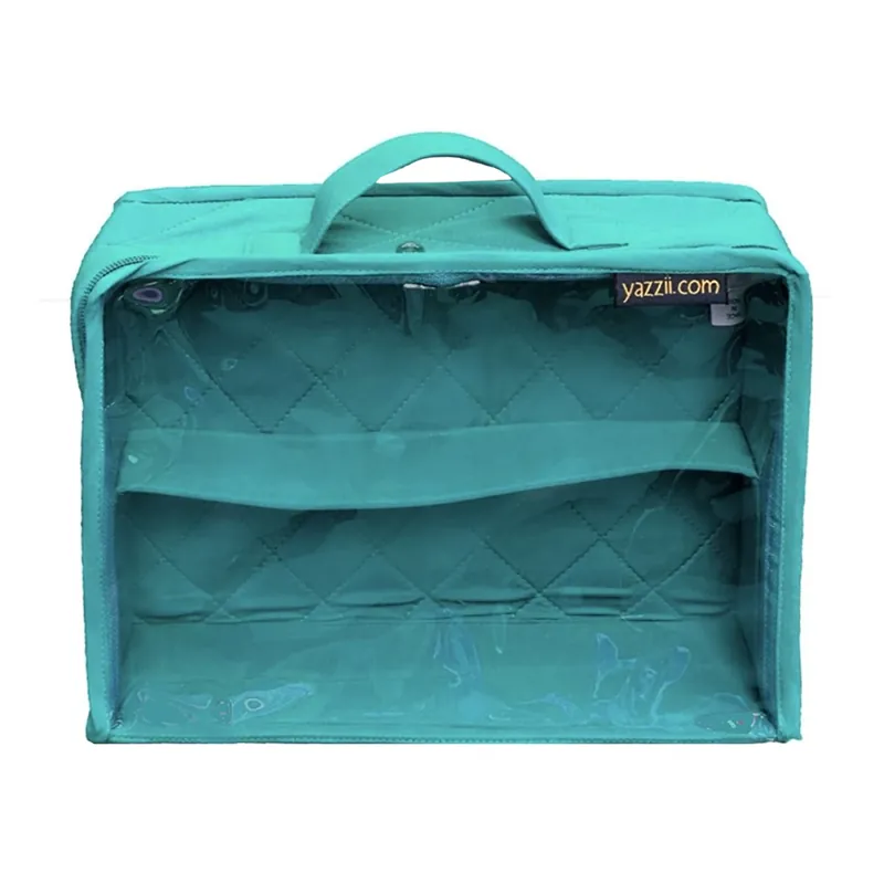 Aqua Cotton-Poly Small ThreadSafe Thread Organizer | Yazzii #CA271A Luxury