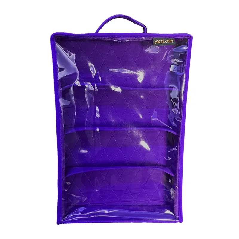 Purple Cotton-Poly Large ThreadSafe Thread Organizer | Yazzii #CA272P Crafted