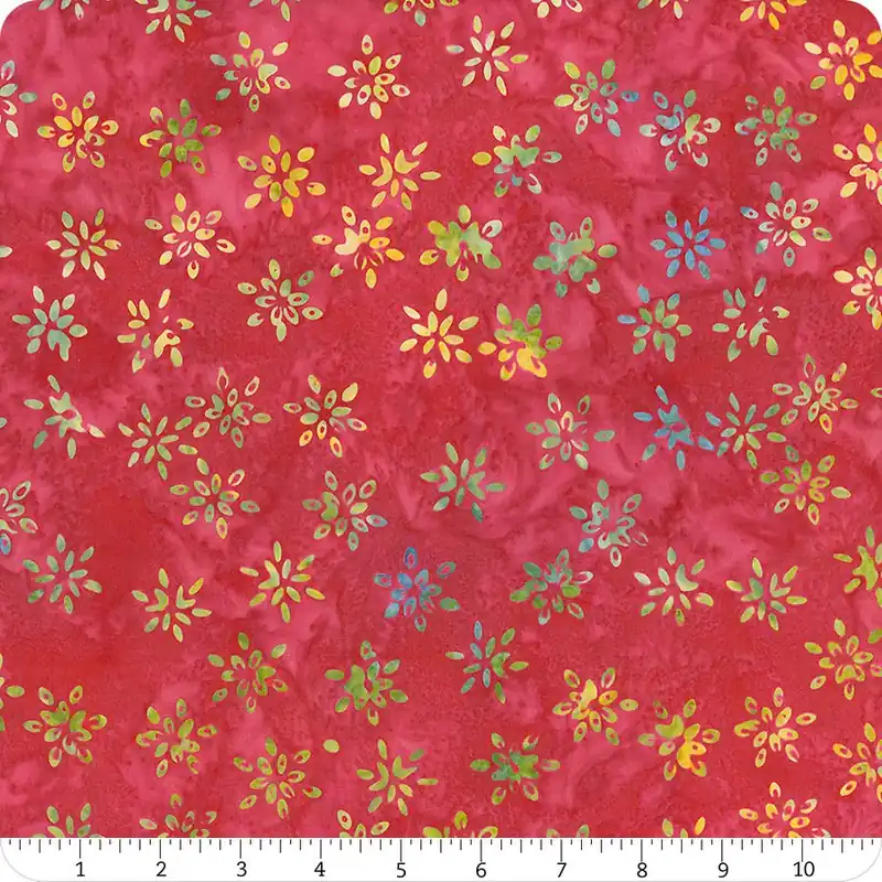 Heart to Heart Batiks Hibiscus Sparking Flowers Yardage | SKU# 3574Q-X Place Order