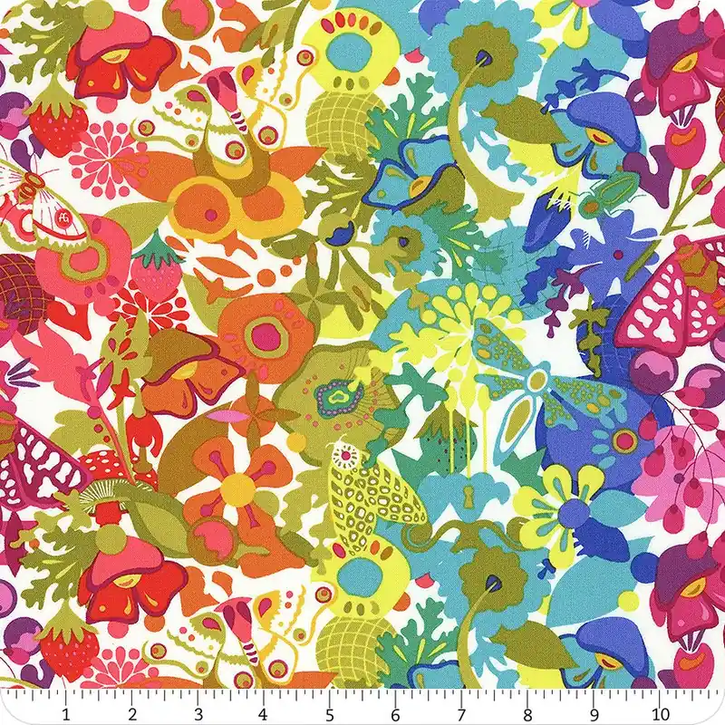 Certified Color Wheel Day Art Theory Whole Cloth Yardage | SKU# 1441-L