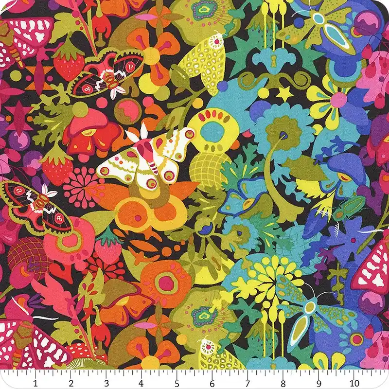 Color Wheel Night Art Theory Whole Cloth Yardage | SKU# 1441-K Money Back Guarantee