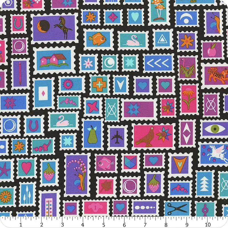 Trending Color Wheel Night Collector Yardage | SKU# 1125-K