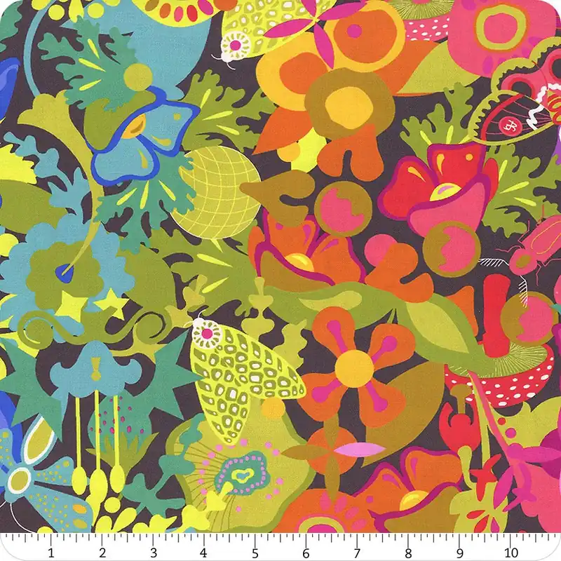 Color Wheel Night Art Theory 108" Wide Yardage | SKU# 1449-K Limited Time