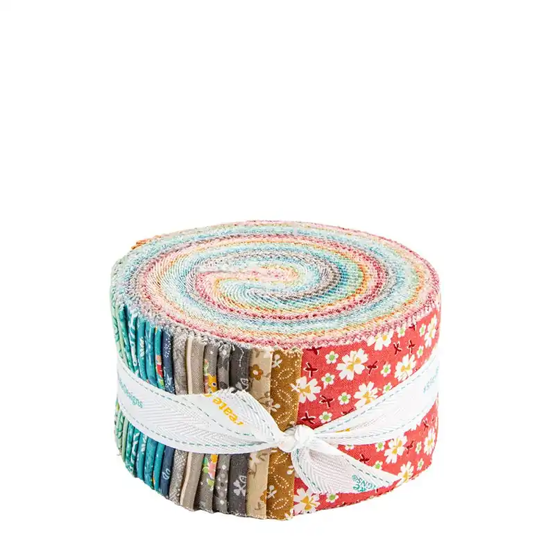 Farmer's Daughter 2.5" Rolie Polie Reservation | Lori Holt for Riley Blake Designs Final Sale