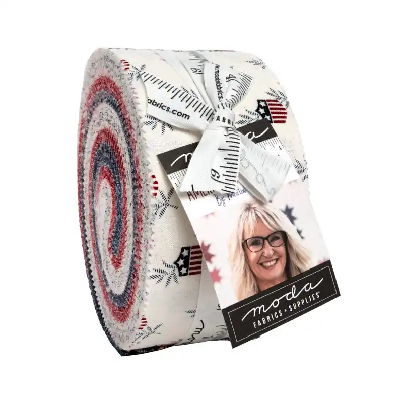 Factory Price American Gatherings III Jelly Roll Reservation | Primitive Gatherings for Moda Fabrics