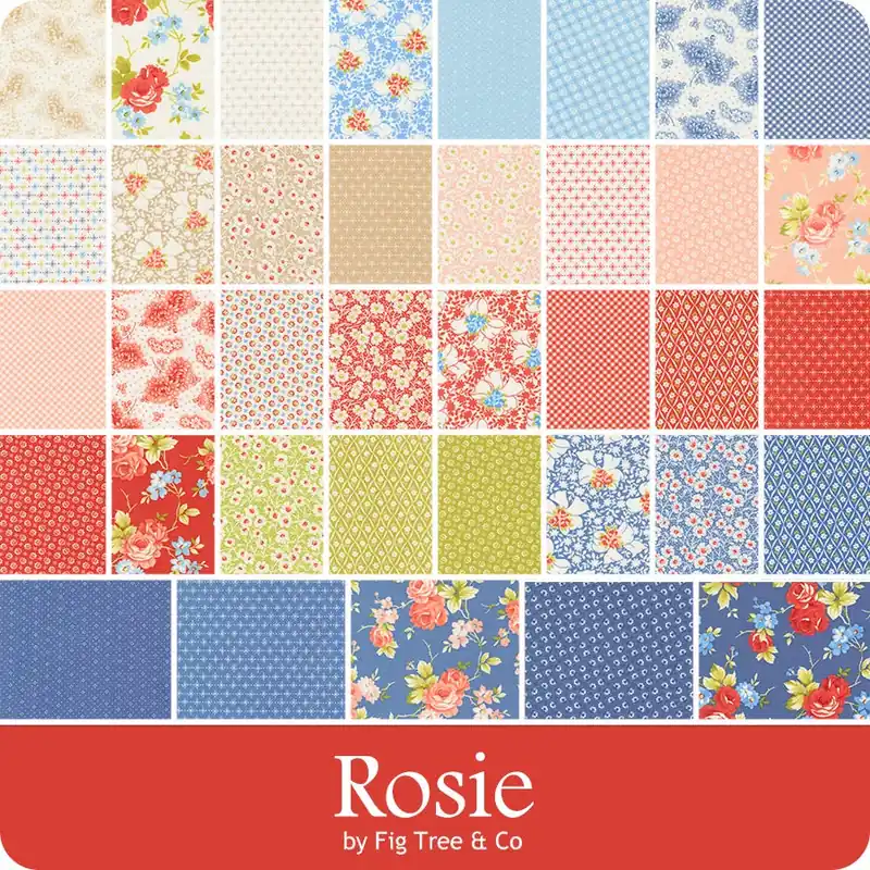 Rosie Half Yard Bundle Reservation | Fig Tree & Co. for Moda Fabrics Warranty Included