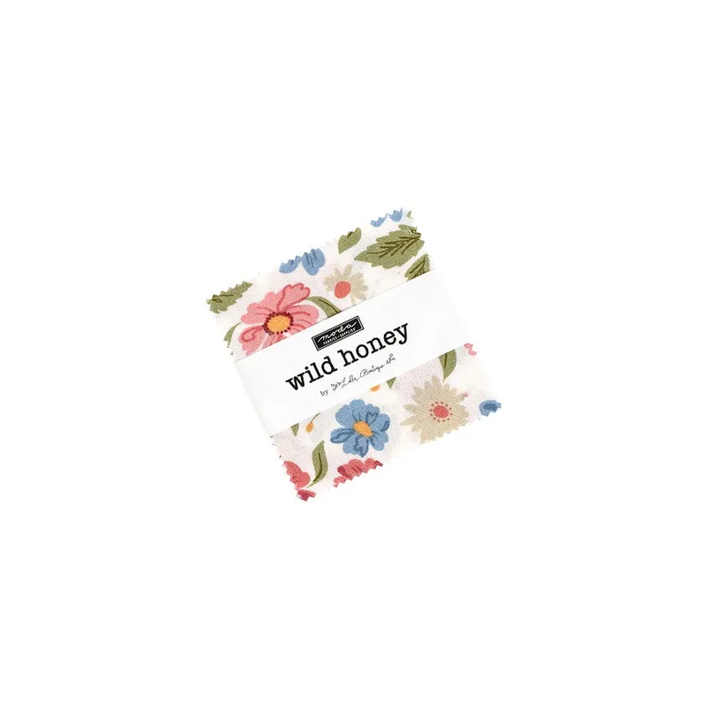 Wild Honey MINI Charm Pack | Lella Boutique for Moda Fabrics Crafted