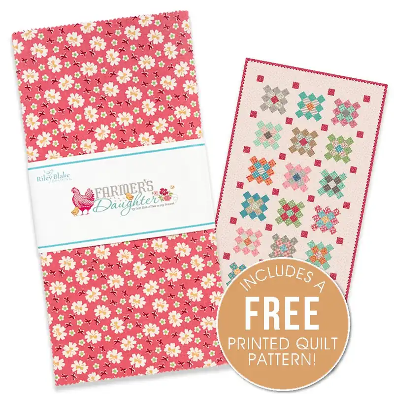 Farmer's Daughter Jolly Bar Reservation | Lori Holt for Riley Blake Designs In Demand