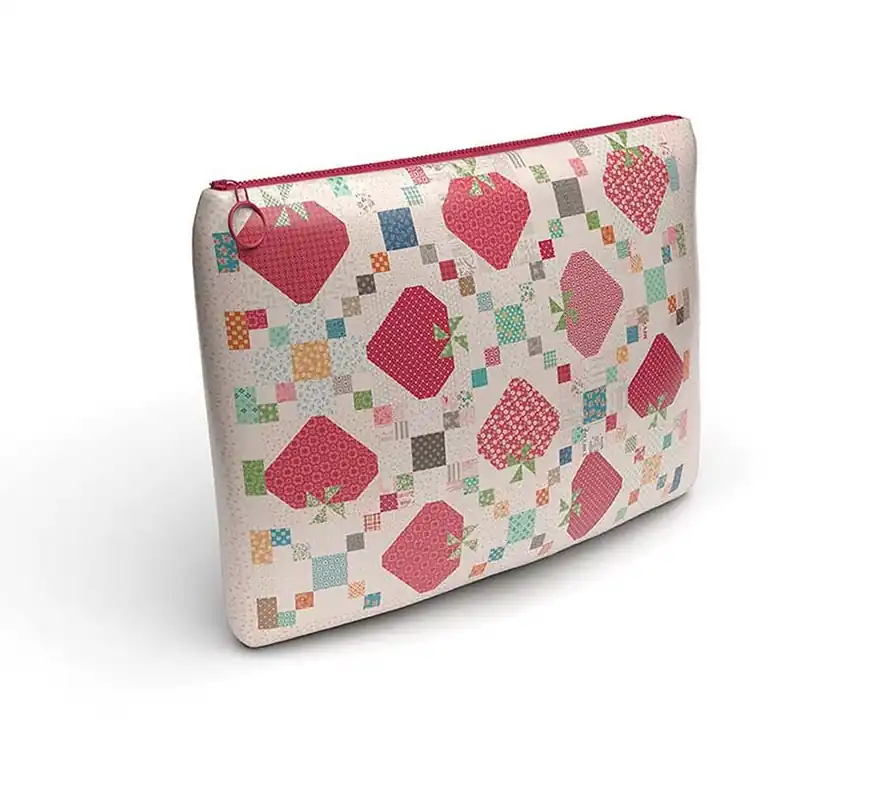 Farmer's Daughter Vinyl Zipper Project Bag | Lori Holt of Bee in My Bonnet #ST-46794 New Release