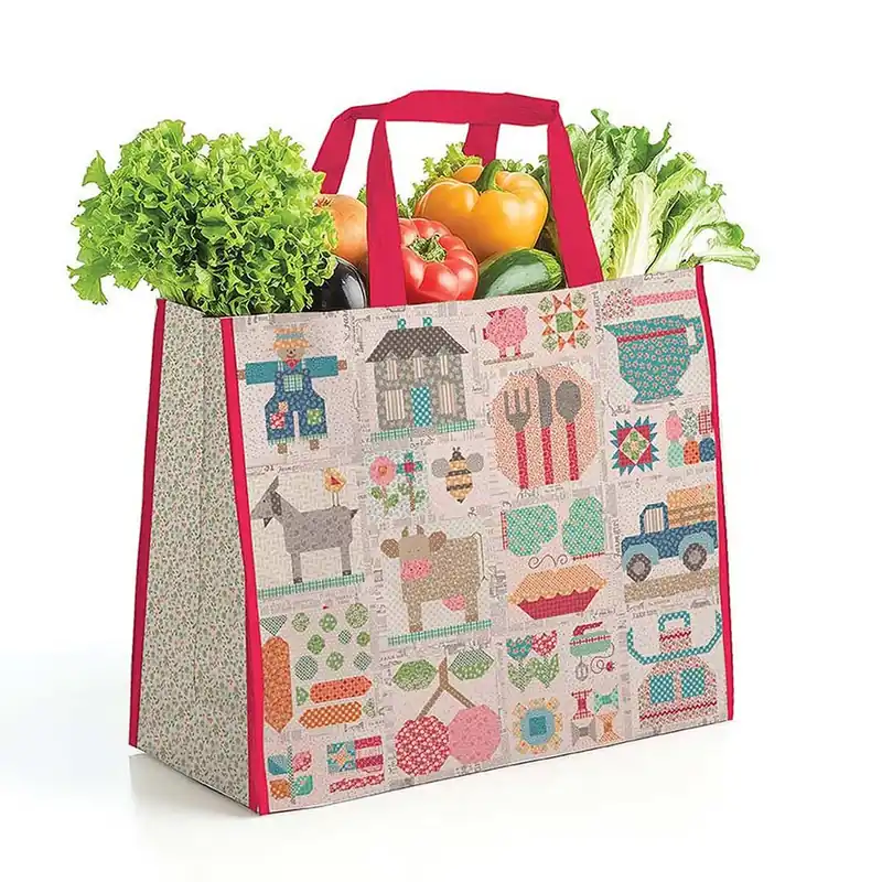 Lori Holt Farmer's Daughter Tote Bag | Lori Holt of Bee in My Bonnet #ST-46803 Certified
