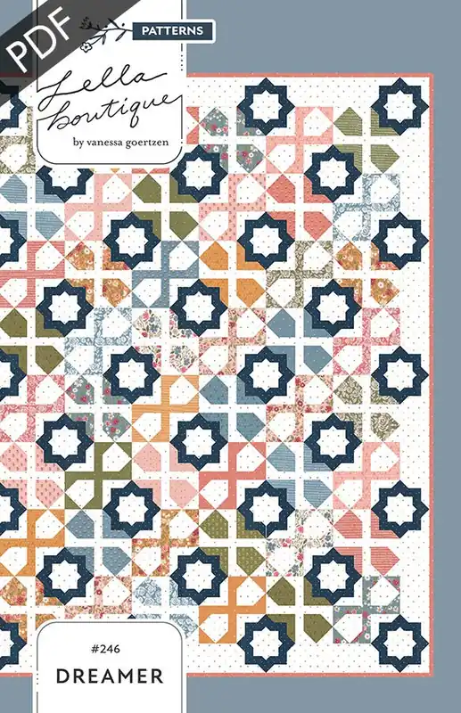 Big Sale Dreamer Downloadable PDF Quilt Pattern | Lella Boutique